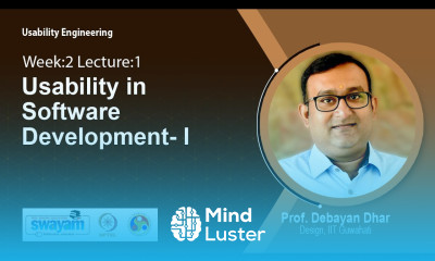 Lec 5 Usability in software development I