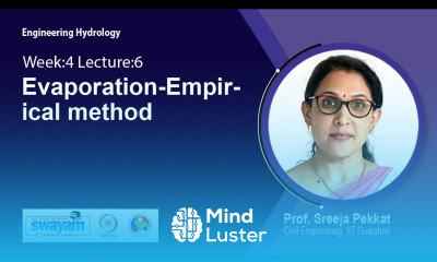 Lec 28 Evaporation Empirical method