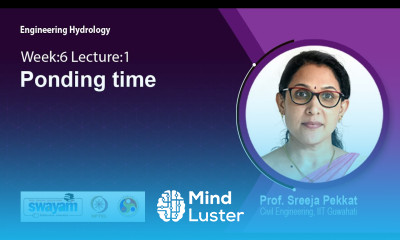 Lec 40 Ponding time