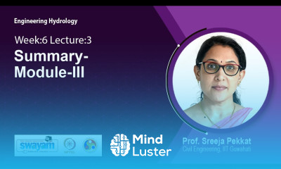 Lec 42 Summary Module III