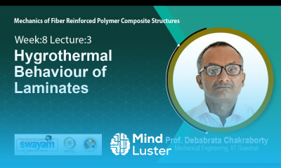 Lec 23 Hygrothermal Behaviour of Laminates
