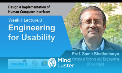 Lec 3 Engineering for Usability