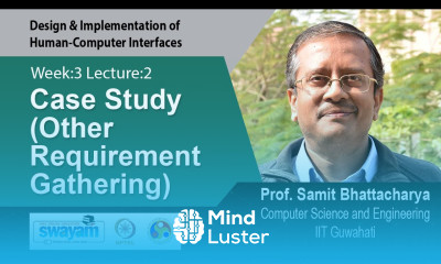 Lec 10 Case Study Other Requirement Gathering