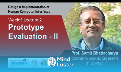 Lec 17 Prototype Evaluation II