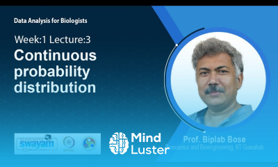 Lec 3 Continuous probability distribution
