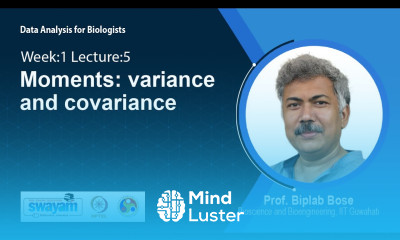 Lec 5 Moments variance and covariance