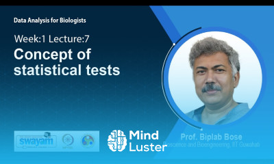 Lec 7 Concept of statistical tests