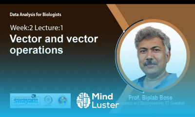 Lec 8 Vector and vector operations