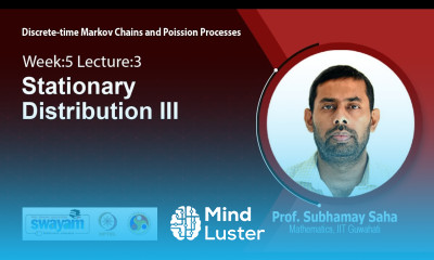 Lec 19 Stationary Distribution III