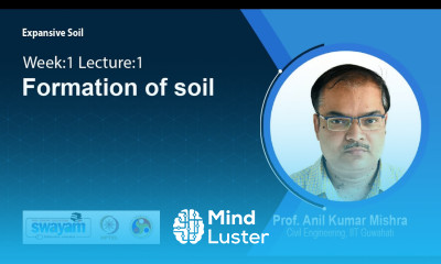 Lec 1 Formation of soil