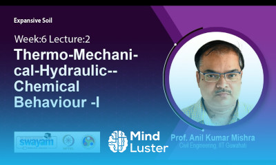 Lec 18 Thermo Mechanical Hydraulic Chemical Behaviour I