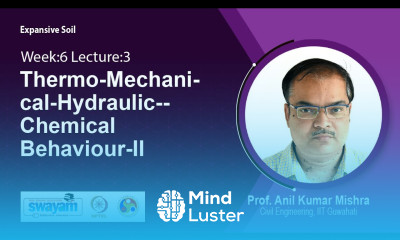 Lec 19 Thermo Mechanical Hydraulic Chemical Behaviour II