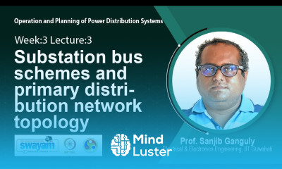 Lec 9 Substation bus schemes and primary distribution network topology