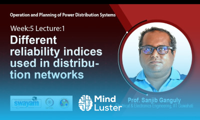 Lec 13 Different reliability indices used in distribution networks
