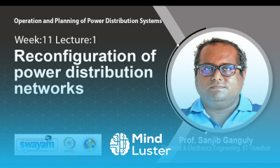 Lec 29 Reconfiguration of power distribution networks