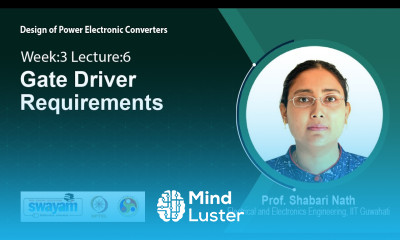 Lec 23 Gate Driver Requirements