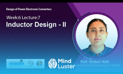 Learn Lec 50 Inductor Design II - Mind Luster