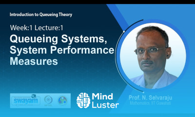 Lec 1 Queueing Systems System Performance Measures