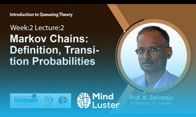 Lec 6 Markov Chains Definition Transition Probabilities