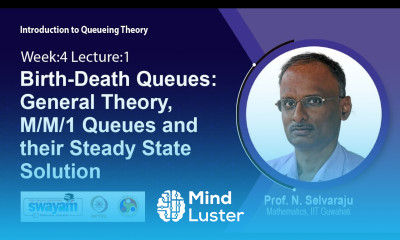 Lec 13 Birth Death Queues General Theory M M 1 Queues and their Steady State Solution