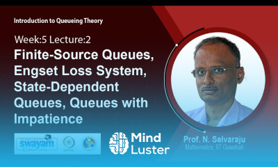 Lec 18 Finite Source Queues Engset Loss System State Dependent Queues Queues with Impatience