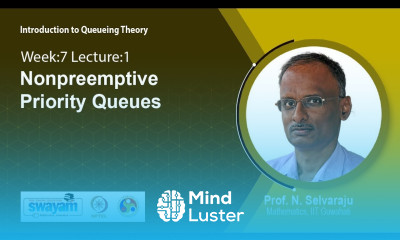 Lec 24 Nonpreemptive Priority Queues