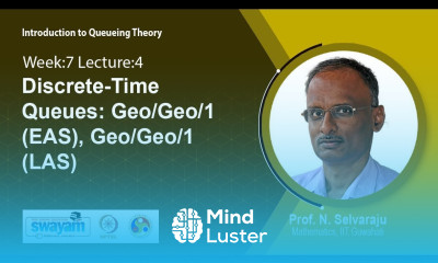 Lec 27 Discrete Time Queues Geo Geo 1 EAS Geo Geo 1 LAS