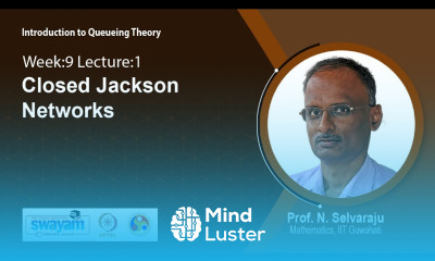 Lec 32 Closed Jackson Networks