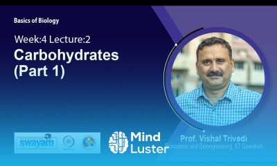 Lec 16 Carbohydrates Part 1