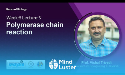 Lec 26 Polymerase chain reaction