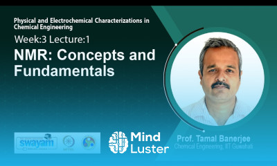 Lec 7 NMR Concepts and Fundamentals​