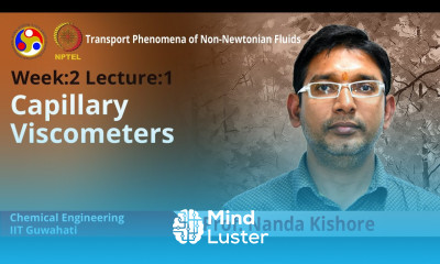 Lec 5 Capillary Viscometers