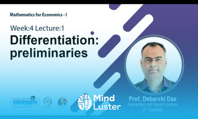 Lec 9 Differentiation preliminaries