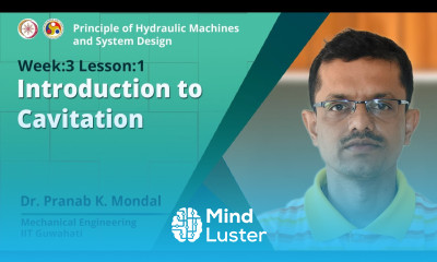 Lec 12 Introduction to Cavitation