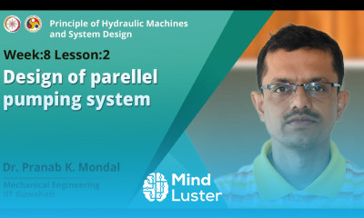 Lec 35 Design of parellel pumping system