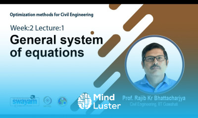 Lec 4 General system of equations