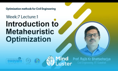 Lec 16 Introduction to Metaheuristic Optimization