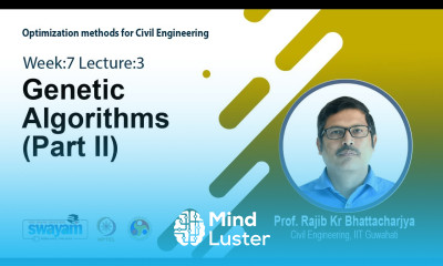 Lec 18 Genetic Algorithms Part II