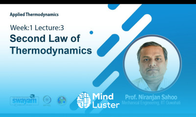Lec 3 Second Law of Thermodynamics