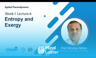 Lec 4 Entropy and Exergy