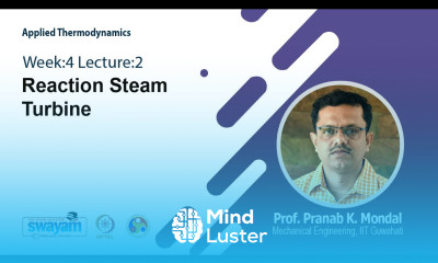 Lec 14 Reaction Steam Turbine