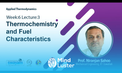 Lec 27 Thermochemistry and Fuel Characteristics