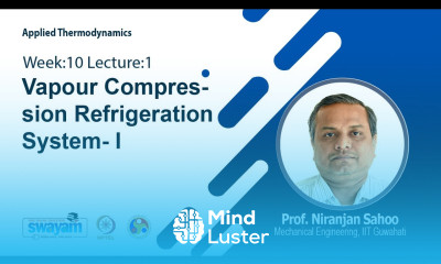 Lec 37 Vapour Compression Refrigeration System I