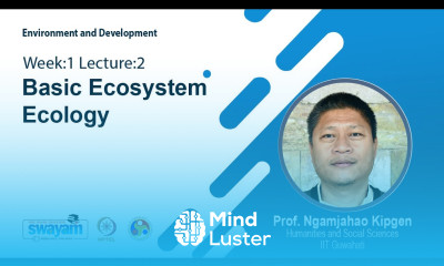 Lec 2 Basic Ecosystem Ecology