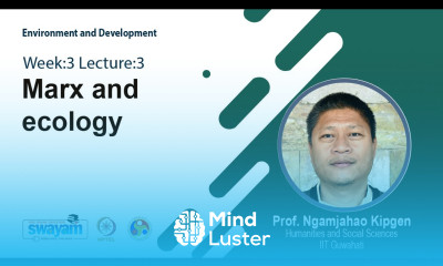 Lec 8 Marx and ecology