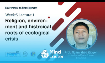 Lec 12 Religion environment and historical roots of ecological crisis