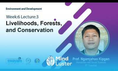 Lec 17 Livelihoods forests and conservation