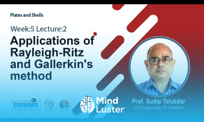 Lec 15 Applications of Rayleigh Ritz and Gallerkin s method