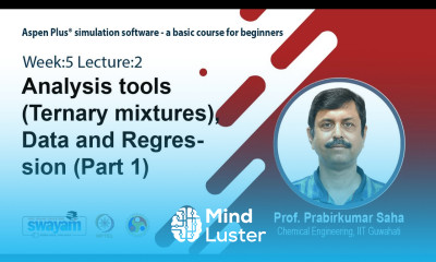 Lec 15 Analysis tools Ternary mixtures Data and Regression Part 1