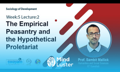 Lec 12 The Empirical Peasantry and the Hypothetical Proletariat